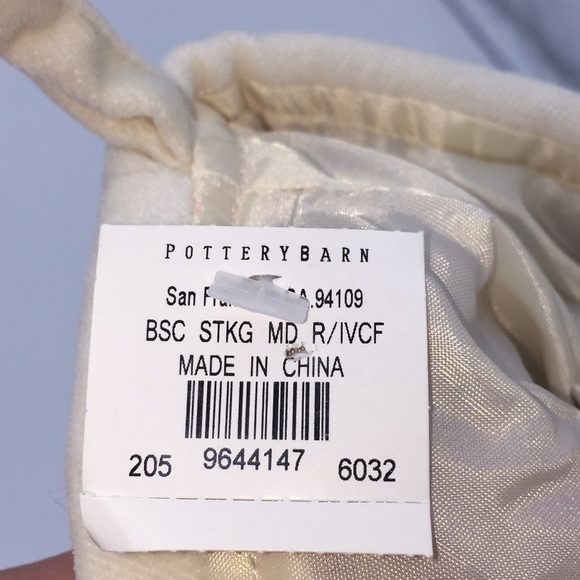 Pottery Barn Velvet Christmas Stocking “Blake” - Picture 4 of 9